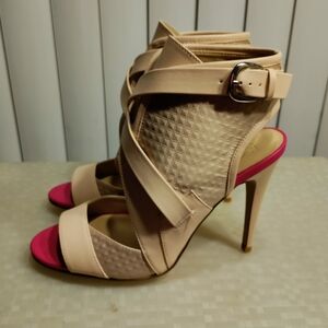Pink-Nude & Purple shoes New Sz 9.5 Beau + Ashe by Shoedazzle